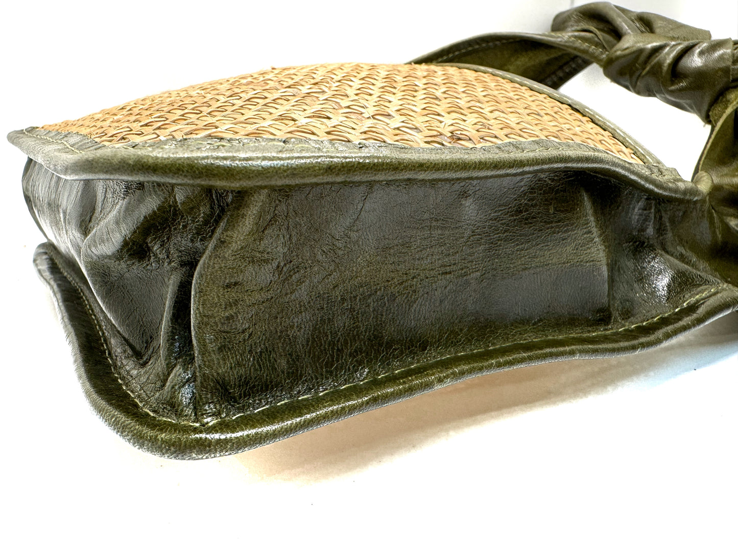 Bo Leather Cane Handbag