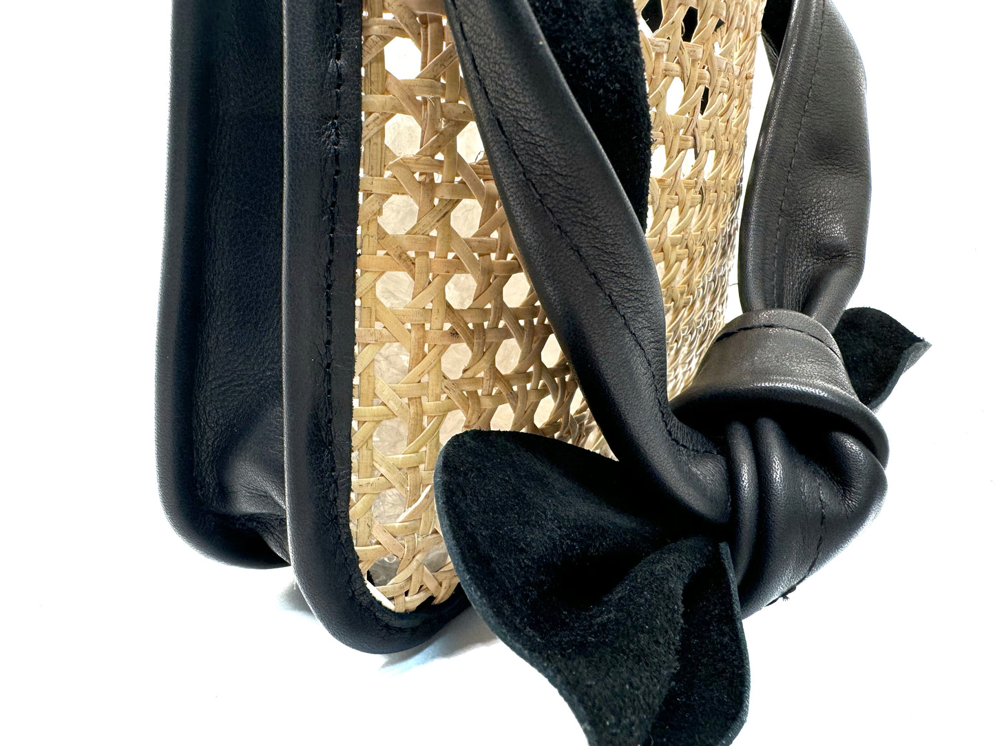 Bo Leather Cane Handbag