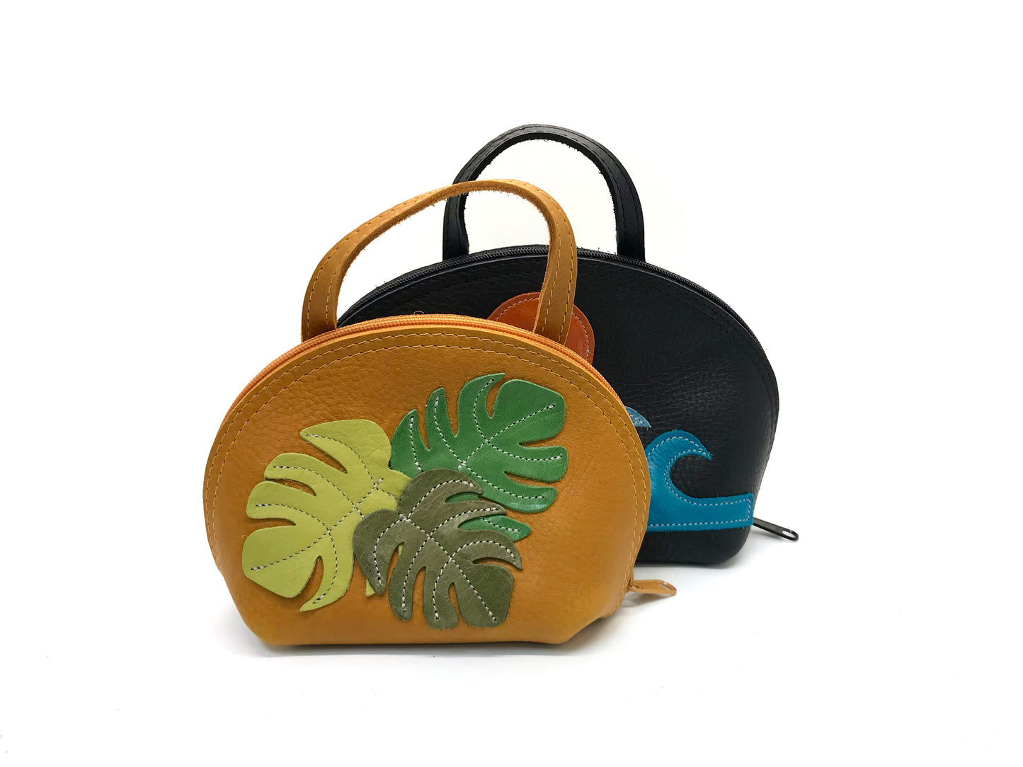 Vicki Jean tropical crossbody bag size comparison