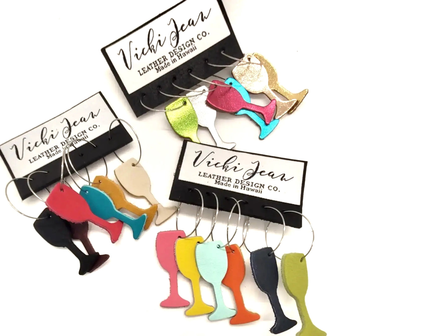 Wine Glass Identifier Charms